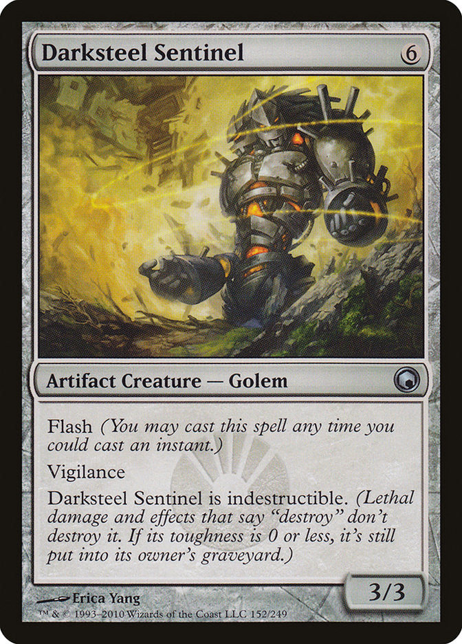 Darksteel Sentinel 152 (Scars of Mirrodin)  - Foil | Good Games Adelaide SA