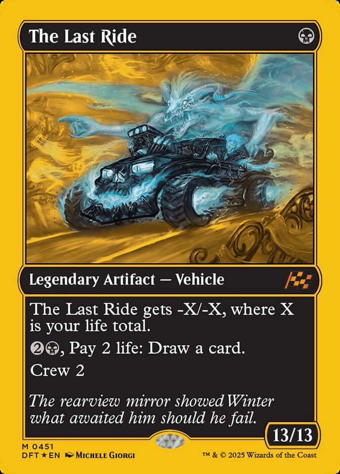 The Last Ride 451 (Aetherdrift)  - Foil | Good Games Adelaide SA