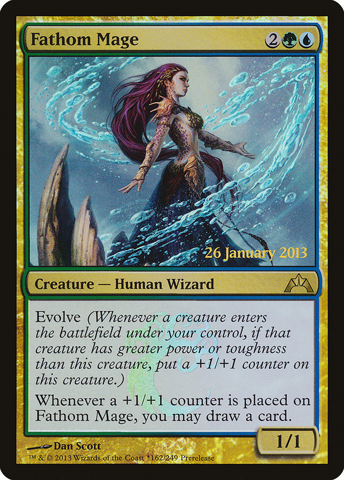 Fathom Mage 162 (Prerelease Cards)  - Foil | Good Games Adelaide SA