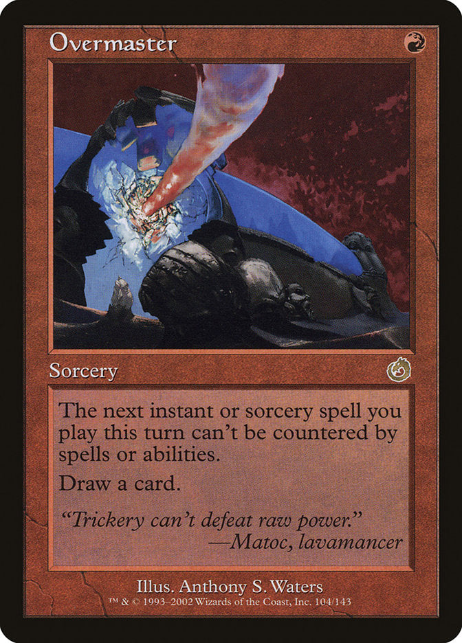 Overmaster 104 (Torment)  - Foil | Good Games Adelaide SA
