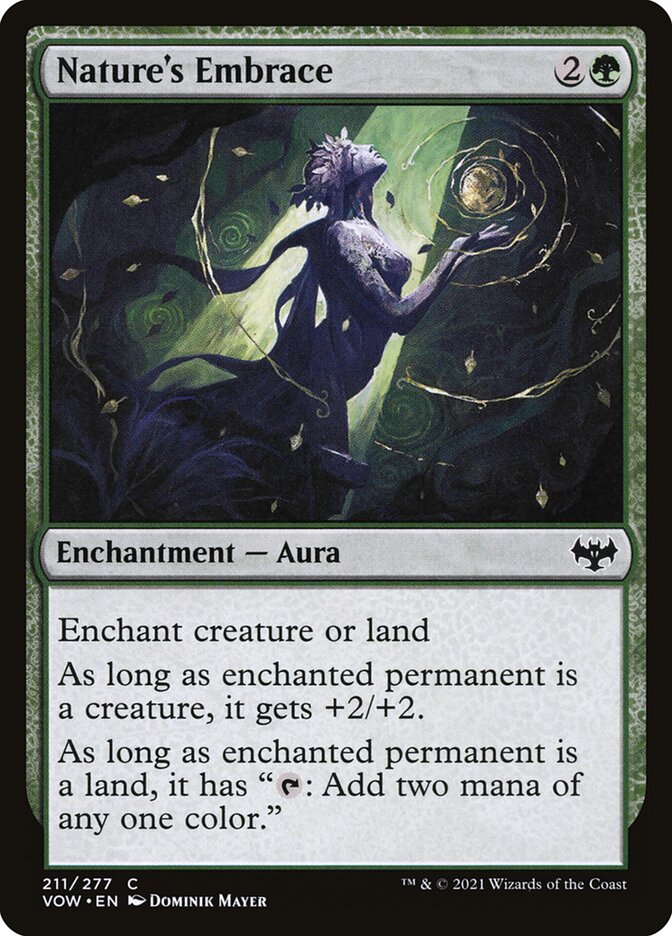 Nature's Embrace 211 (Innistrad: Crimson Vow)  - Foil | Good Games Adelaide SA
