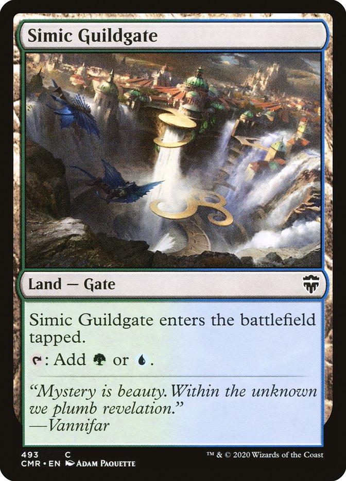 Simic Guildgate 493 (Commander Legends)  | Good Games Adelaide SA
