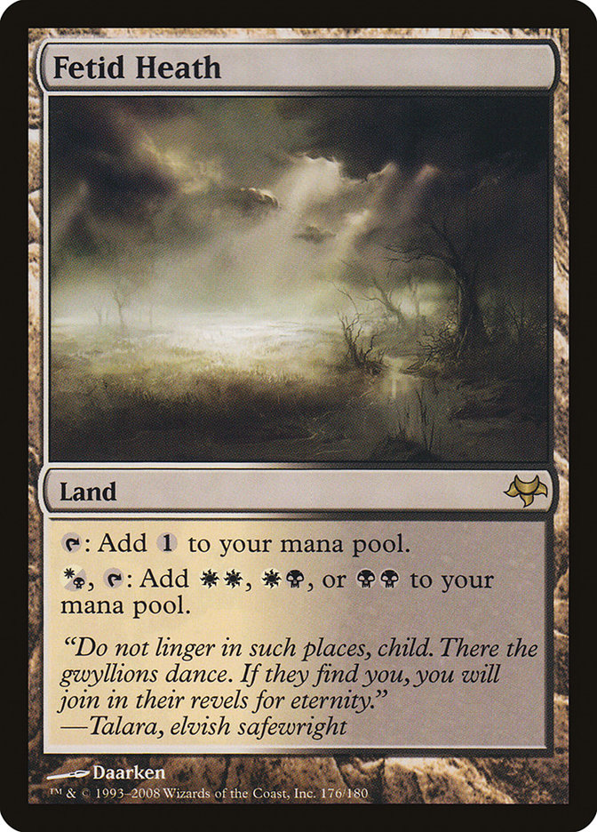 Fetid Heath 176 (Eventide)  - Foil | Good Games Adelaide SA