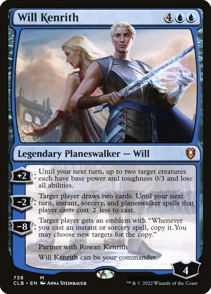Will Kenrith 738 (Commander Legends: Battle for Baldur's Gate)  | Good Games Adelaide SA
