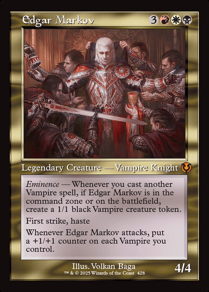 Edgar Markov Retro Frame 428 (Innistrad Remastered)  - Retro | Good Games Adelaide SA
