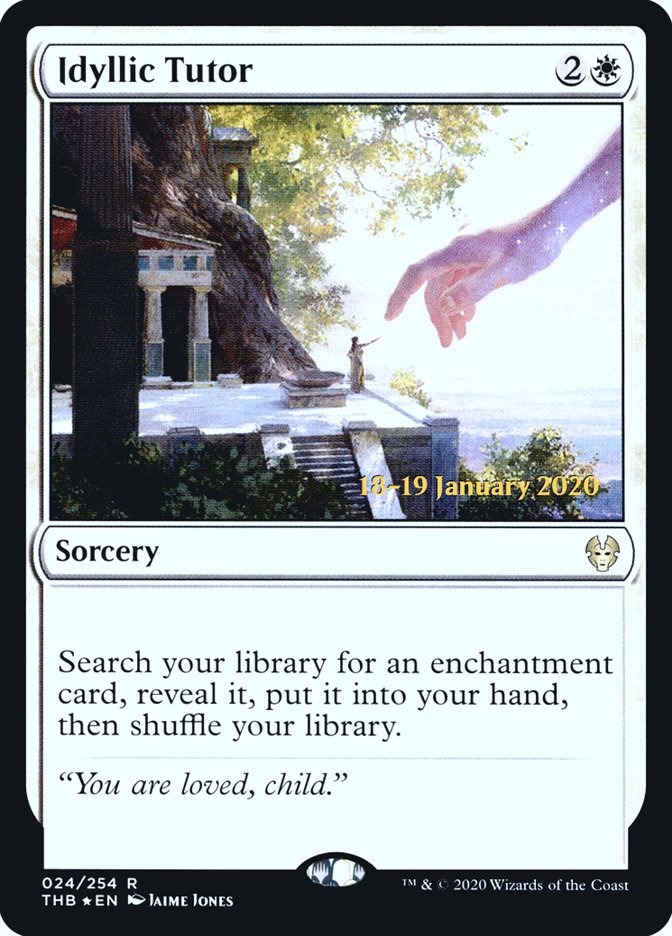 Idyllic Tutor 24 (Prerelease Cards)  - Foil | Good Games Adelaide SA