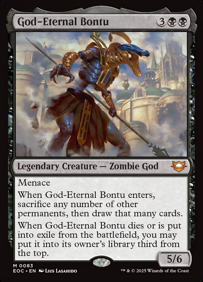 God-Eternal Bontu 83 (Commander: Edge of Eternities)  | Good Games Adelaide SA