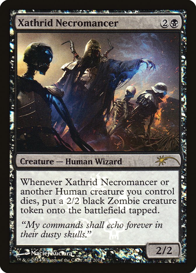 Xathrid Necromancer A12 (Media Promos)  - Foil | Good Games Adelaide SA