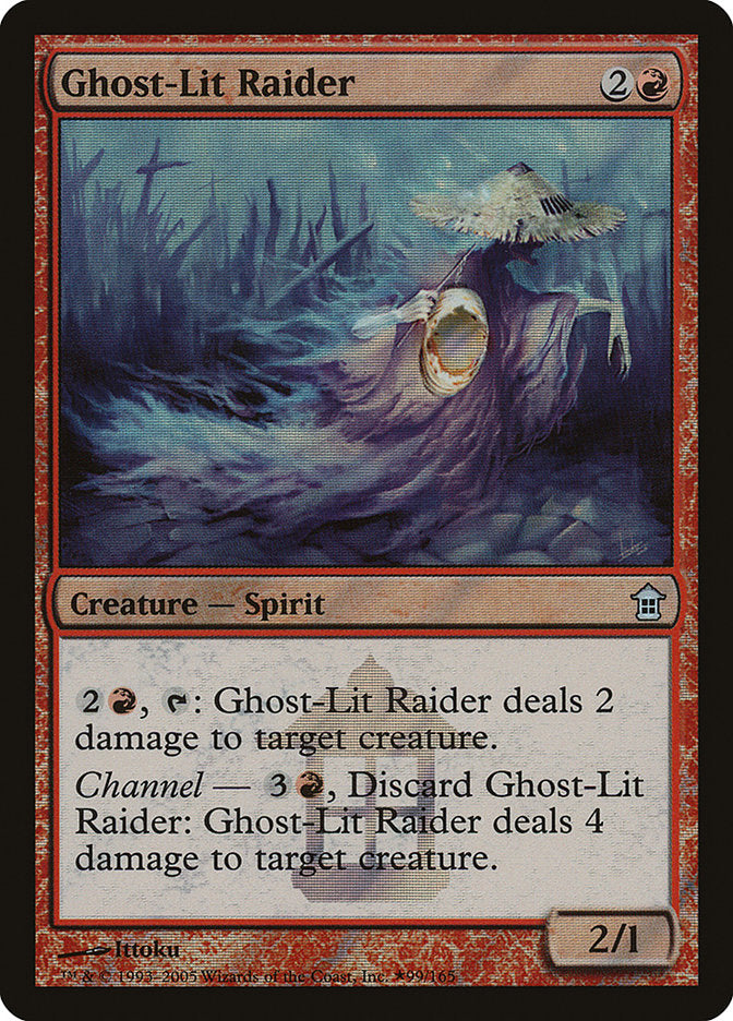 Ghost-Lit Raider 99 (Launch Party & Release Event Promos)  - Foil | Good Games Adelaide SA