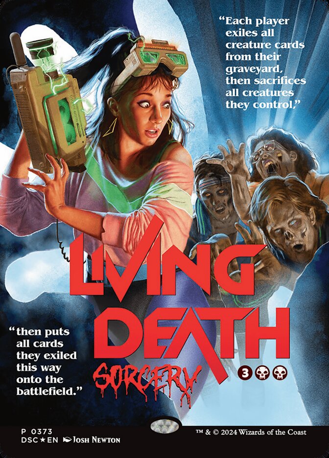 Living Death 373 (Commander: Duskmourn: House of Horror)  - Foil | Good Games Adelaide SA