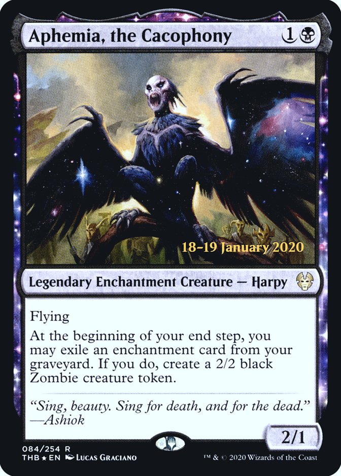 Aphemia, the Cacophony 84 (Prerelease Cards)  - Foil | Good Games Adelaide SA