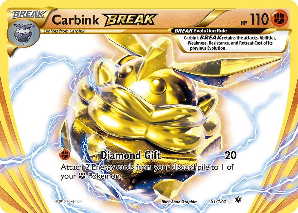 Carbink BREAK 51/124 (XY - Fates Collide)  - Holofoil | Good Games Adelaide SA