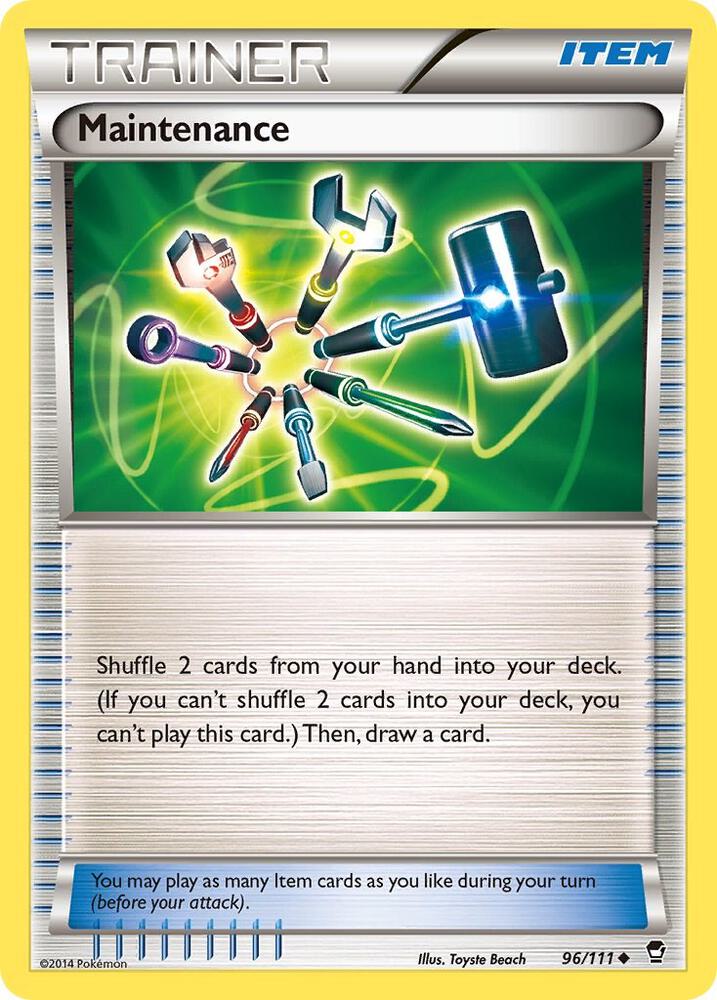 Maintenance 96/111 (XY - Furious Fists)  | Good Games Adelaide SA