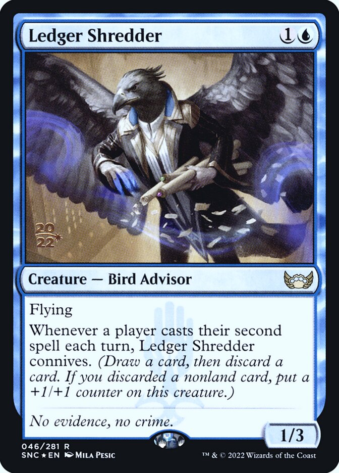 Ledger Shredder 46 (Prerelease Cards)  - Foil | Good Games Adelaide SA