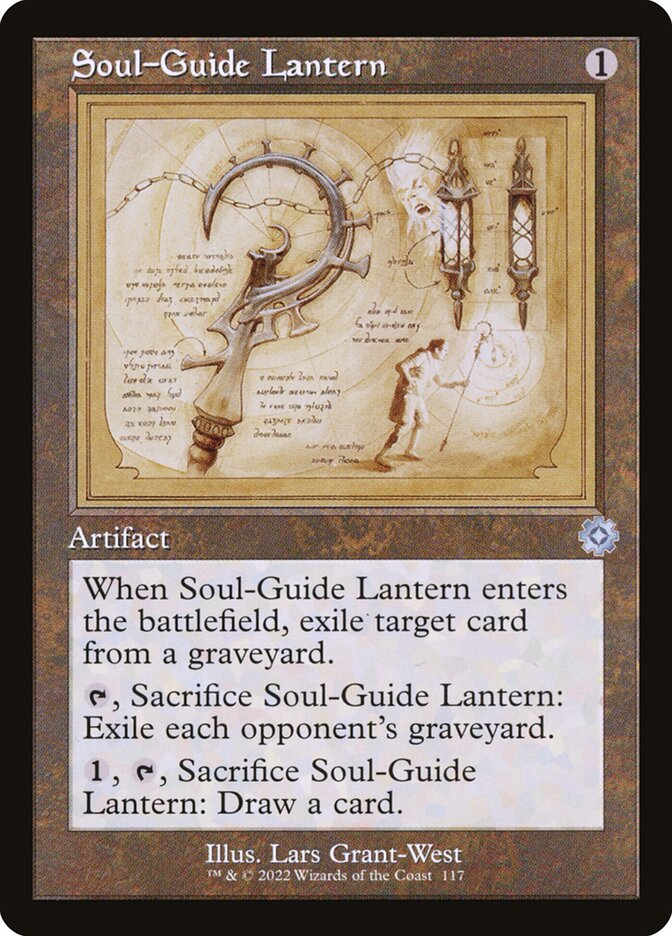 Soul Guide Lantern Schematic 117 (The Brothers' War: Retro Frame Artifacts)  | Good Games Adelaide SA