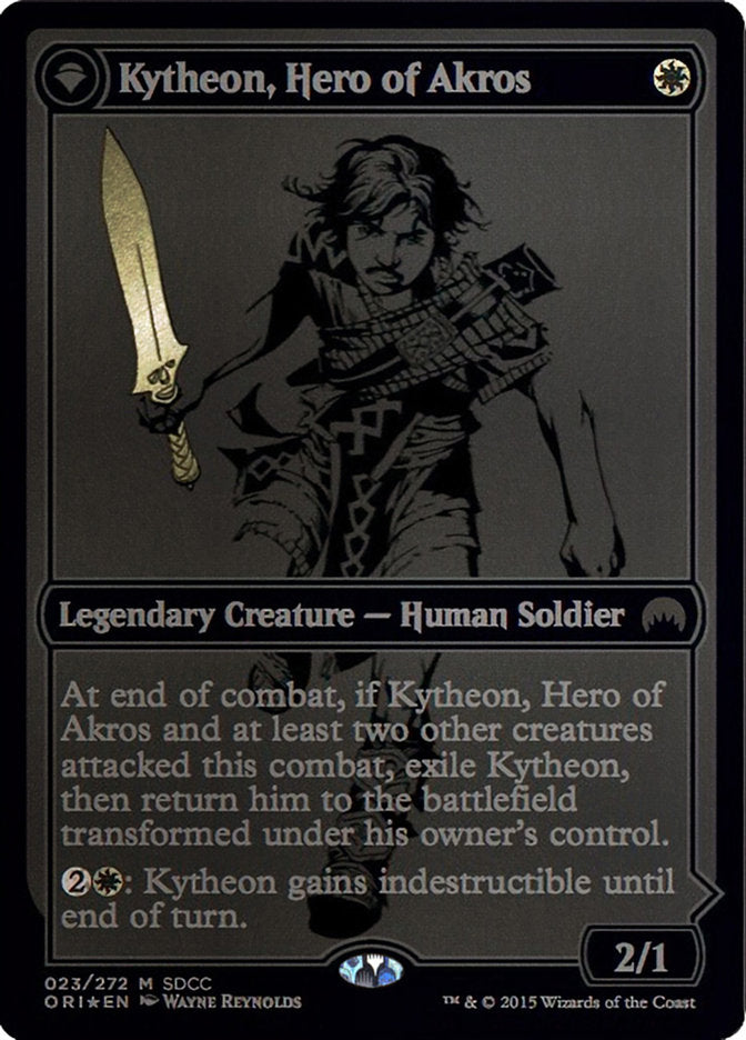 Kytheon, Hero of Akros // Gideon, Battle-Forged 23 (Media Promos)  - Foil | Good Games Adelaide SA