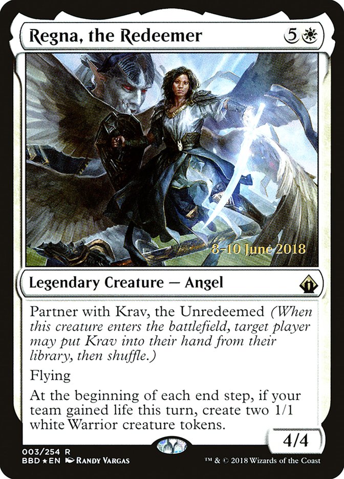 Regna, the Redeemer 3 (Launch Party & Release Event Promos)  - Foil | Good Games Adelaide SA