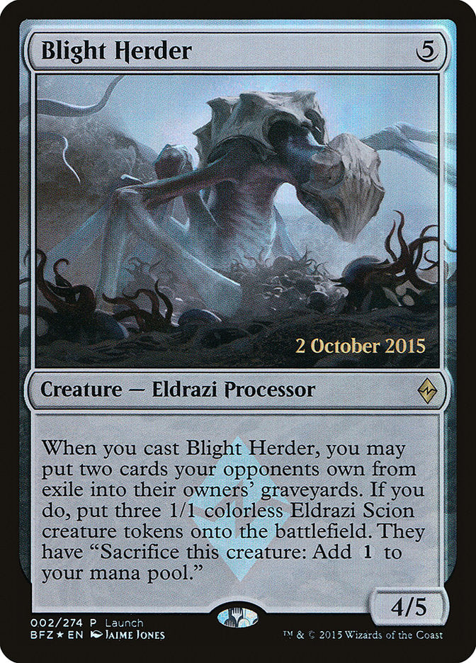 Blight Herder 2 (Launch Party & Release Event Promos)  - Foil | Good Games Adelaide SA