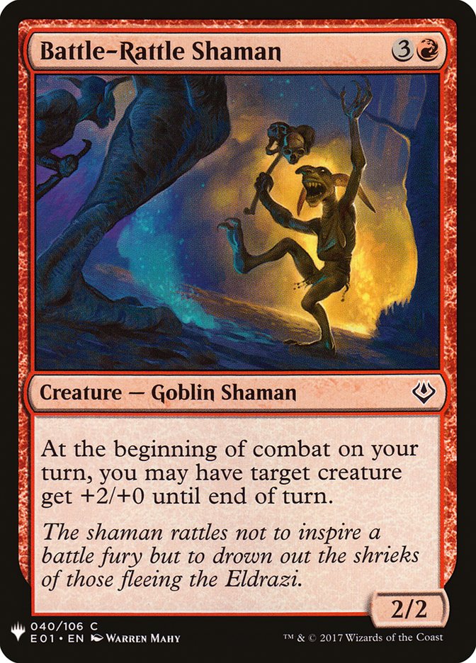 Battle-Rattle Shaman 40 (The List Reprints)  | Good Games Adelaide SA