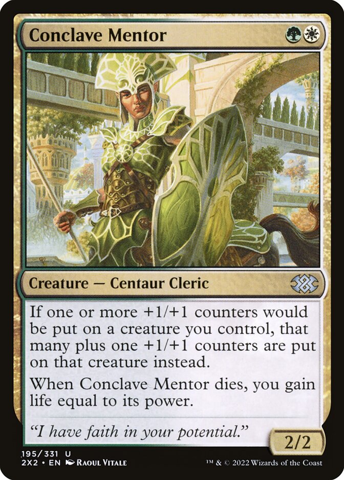 Conclave Mentor 195 (Double Masters 2022)  - Foil | Good Games Adelaide SA