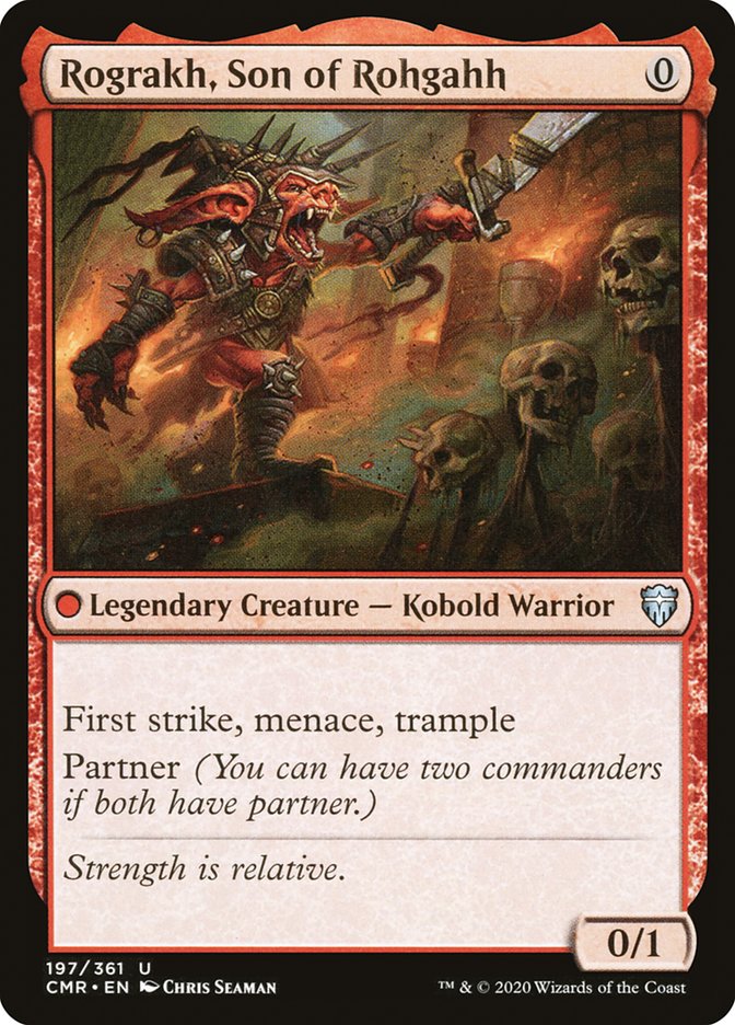 Rograkh, Son of Rohgahh 197 (Commander Legends)  - Foil | Good Games Adelaide SA