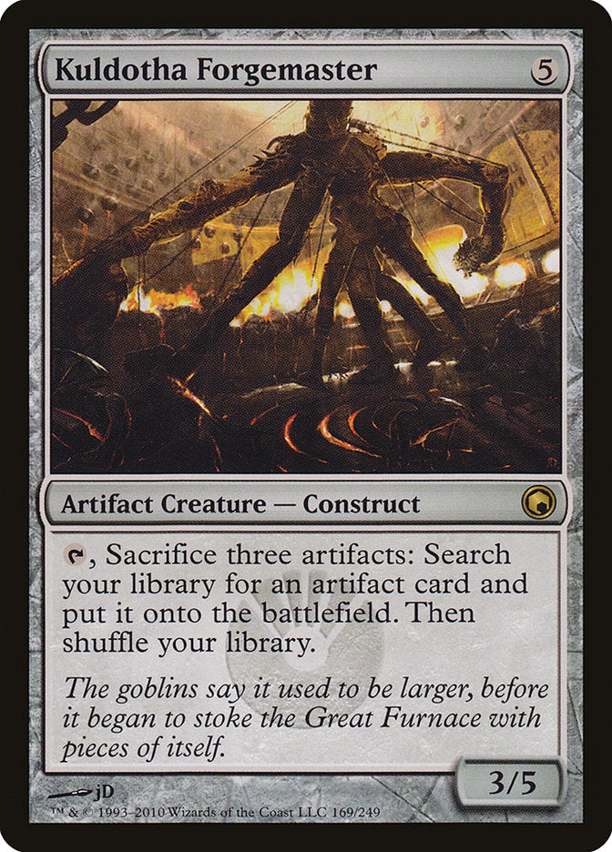 Kuldotha Forgemaster 169 (Scars of Mirrodin)  - Foil | Good Games Adelaide SA