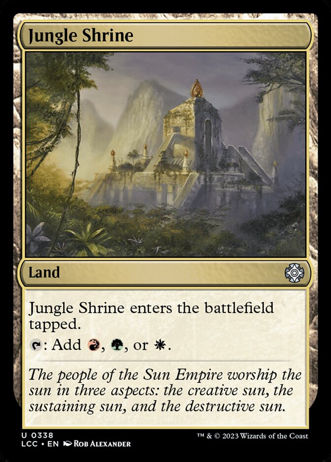 Jungle Shrine 338 (Commander: The Lost Caverns of Ixalan)  | Good Games Adelaide SA
