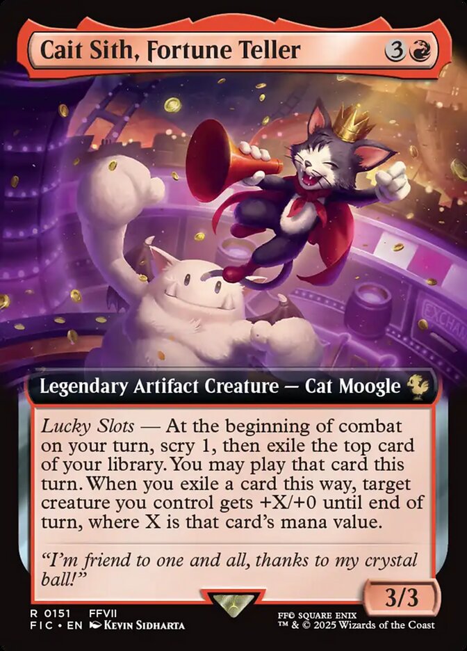 Cait Sith, Fortune Teller 151 (Commander: FINAL FANTASY)  | Good Games Adelaide SA