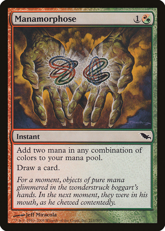 Manamorphose 211 (Shadowmoor)  - Foil | Good Games Adelaide SA