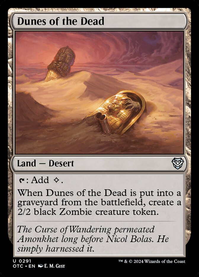 Dunes of the Dead 291 (Commander: Outlaws of Thunder Junction)  | Good Games Adelaide SA