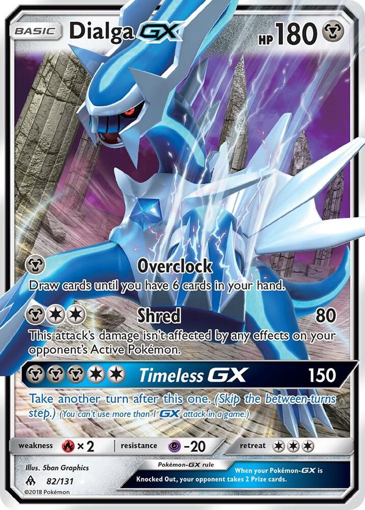 Dialga GX 82/131 (SM - Forbidden Light)  - Holofoil | Good Games Adelaide SA