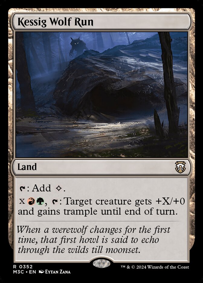 Kessig Wolf Run 352 (Commander: Modern Horizons 3)  | Good Games Adelaide SA