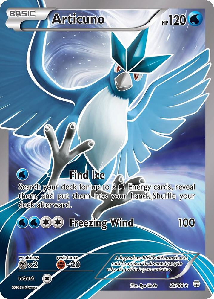 Articuno 25/83 (Generations)  - Holofoil | Good Games Adelaide SA
