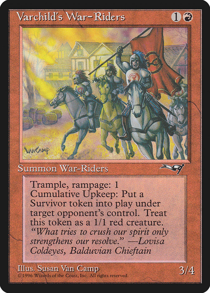 Varchild's War-Riders 122 (Alliances)  | Good Games Adelaide SA
