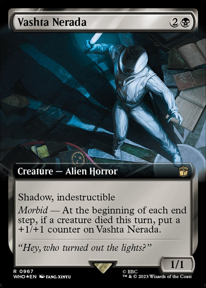 Vashta Nerada 967 (Universes Beyond: Doctor Who)  - Foil | Good Games Adelaide SA