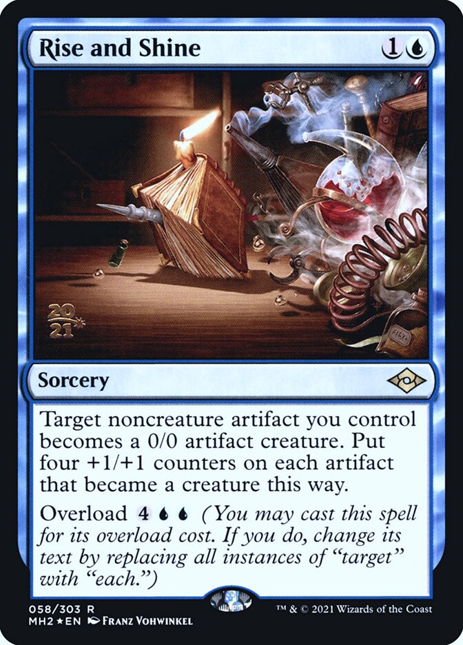 Rise and Shine 58 (Prerelease Cards)  - Foil | Good Games Adelaide SA
