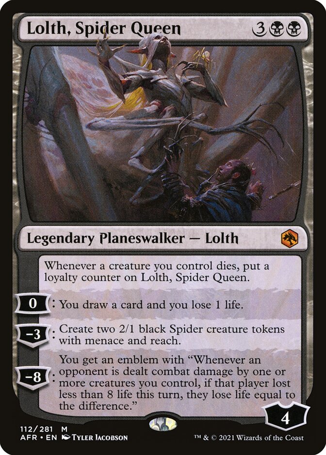 Lolth Spider Queen 112 (Adventures in the Forgotten Realms)  | Good Games Adelaide SA