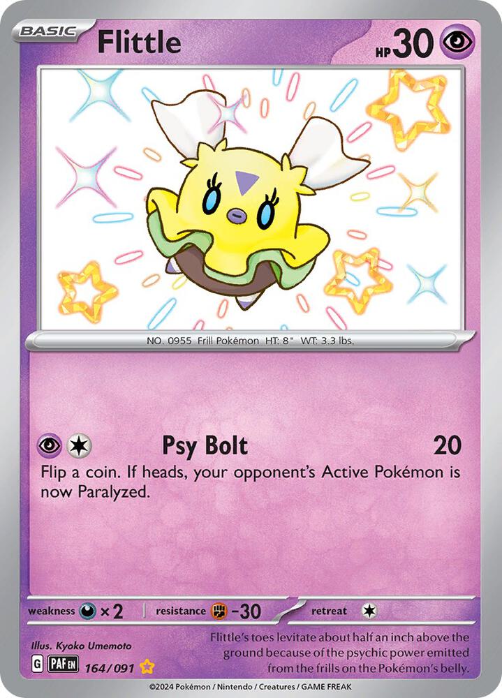 Flittle 164/091 (SV: Paldean Fates)  - Holofoil | Good Games Adelaide SA