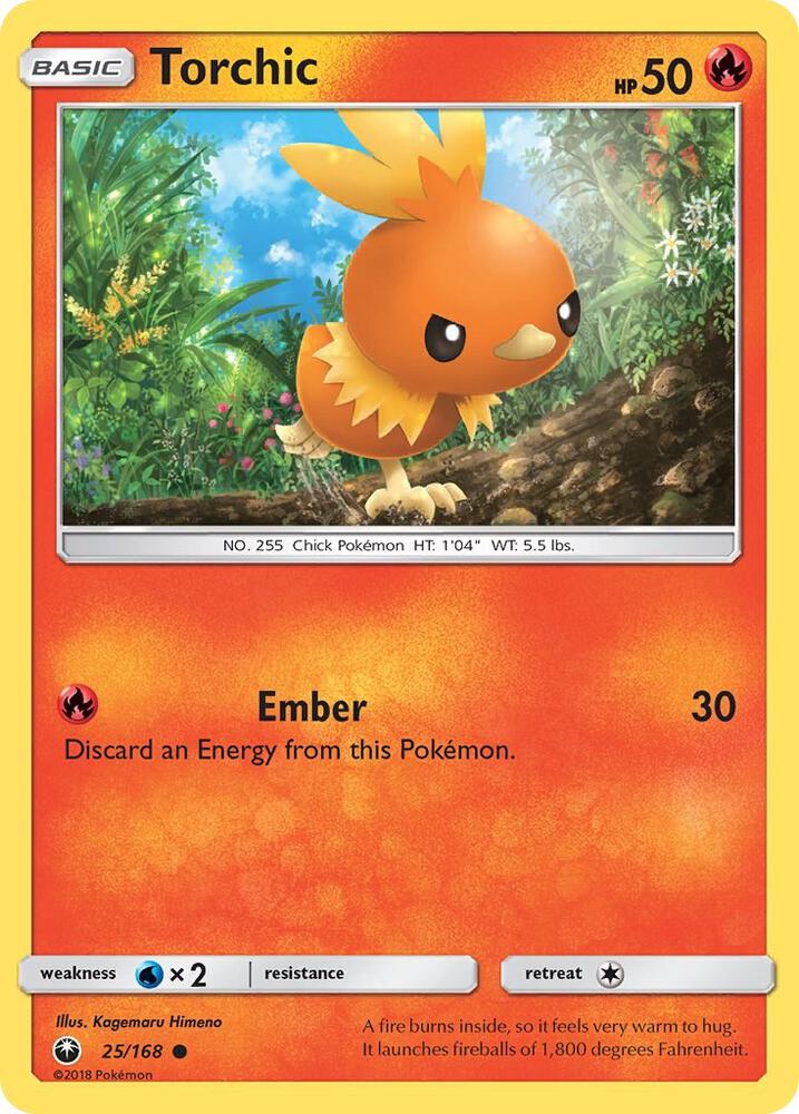 Torchic 25/168 (SM - Celestial Storm)  | Good Games Adelaide SA