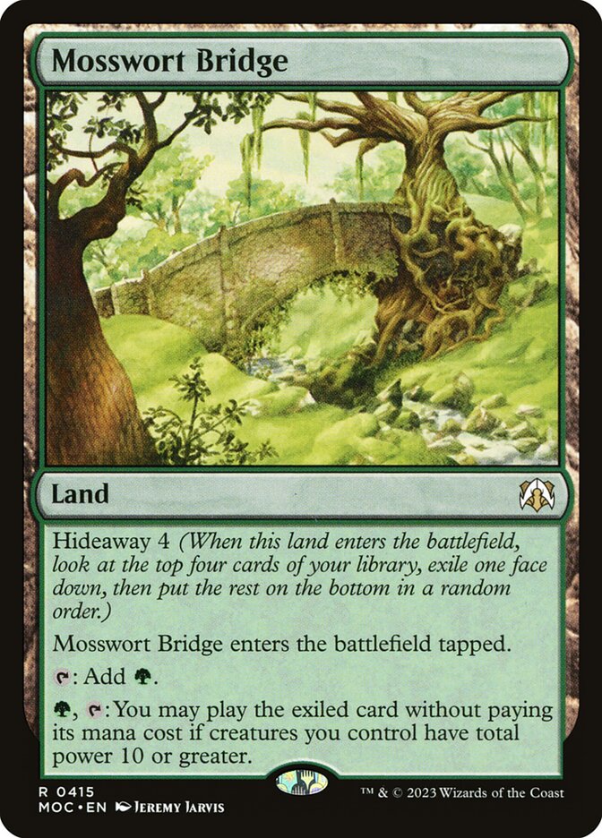 Mosswort Bridge 415 (Commander: March of the Machine)  | Good Games Adelaide SA