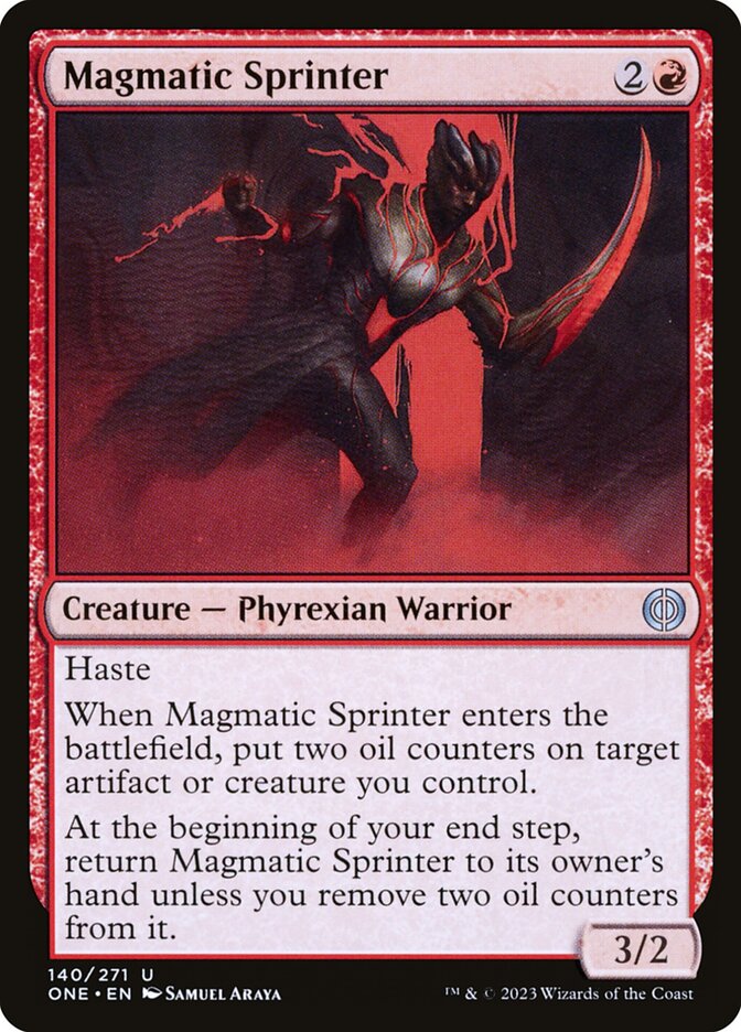 Magmatic Sprinter 140 (Phyrexia: All Will Be One)  | Good Games Adelaide SA
