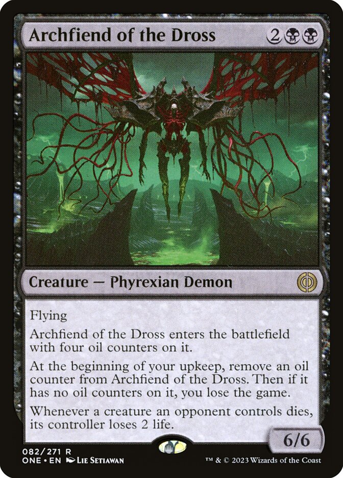 Archfiend of the Dross 82 (Phyrexia: All Will Be One)  | Good Games Adelaide SA