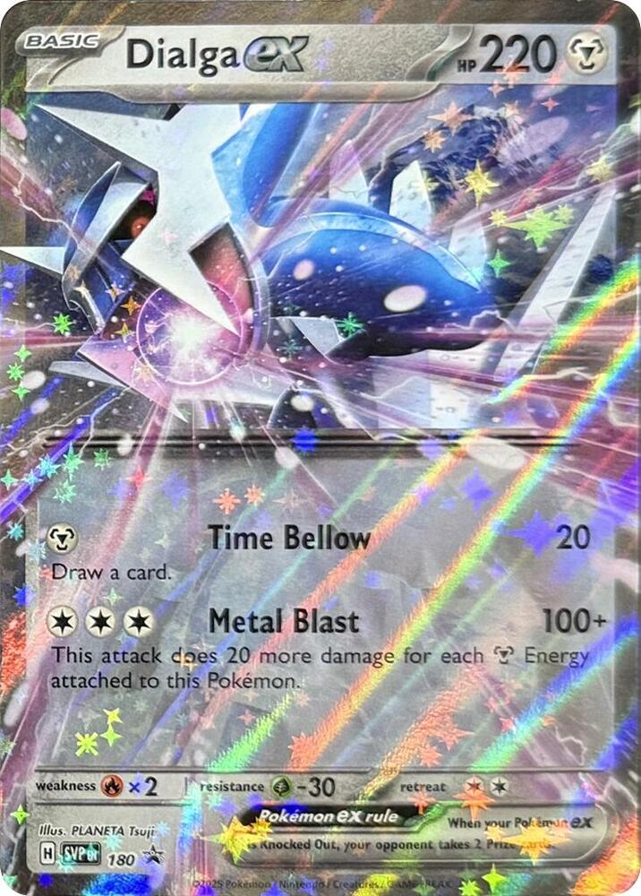 Dialga ex 180 (SV: Scarlet & Violet Promo Cards)  - Holofoil | Good Games Adelaide SA