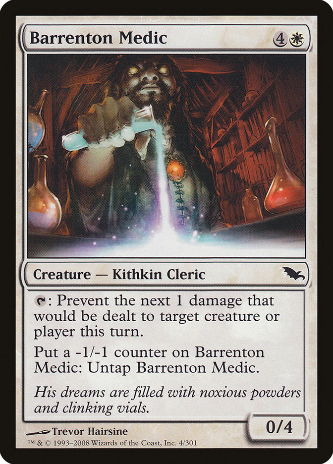 Barrenton Medic 4 (Shadowmoor)  - Foil | Good Games Adelaide SA