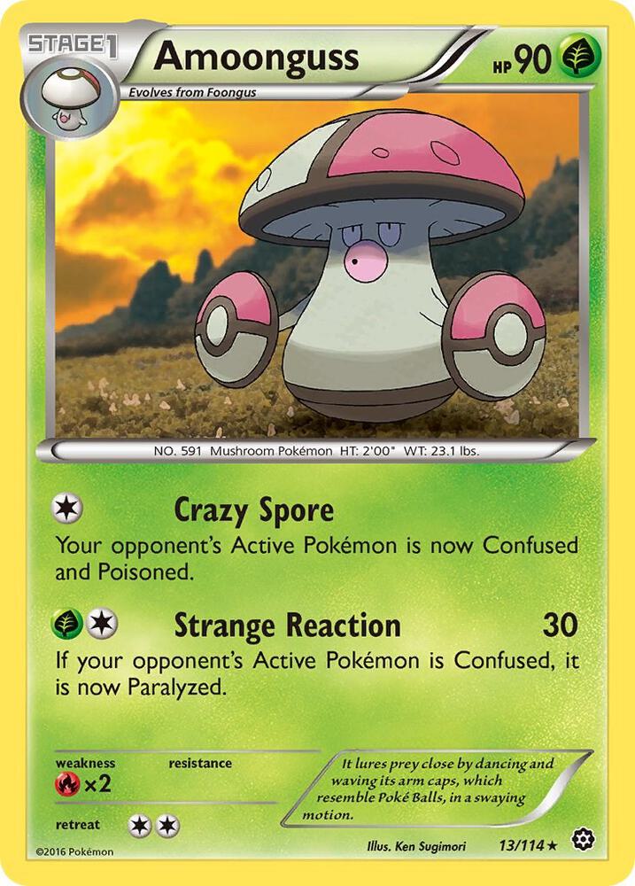 Amoonguss 13/114 (XY - Steam Siege)  | Good Games Adelaide SA