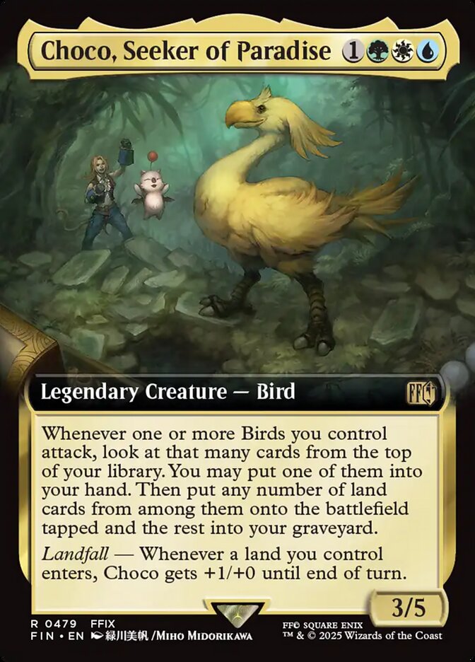 Choco, Seeker of Paradise 479 (FINAL FANTASY)  - Foil | Good Games Adelaide SA