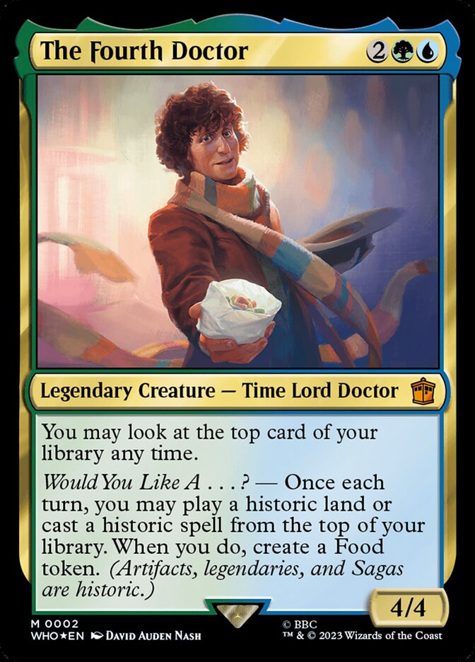 The Fourth Doctor 2 (Universes Beyond: Doctor Who)  - Foil | Good Games Adelaide SA