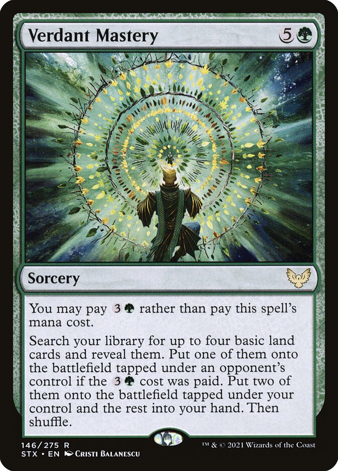 Verdant Mastery 146 (Strixhaven: School of Mages)  - Foil | Good Games Adelaide SA