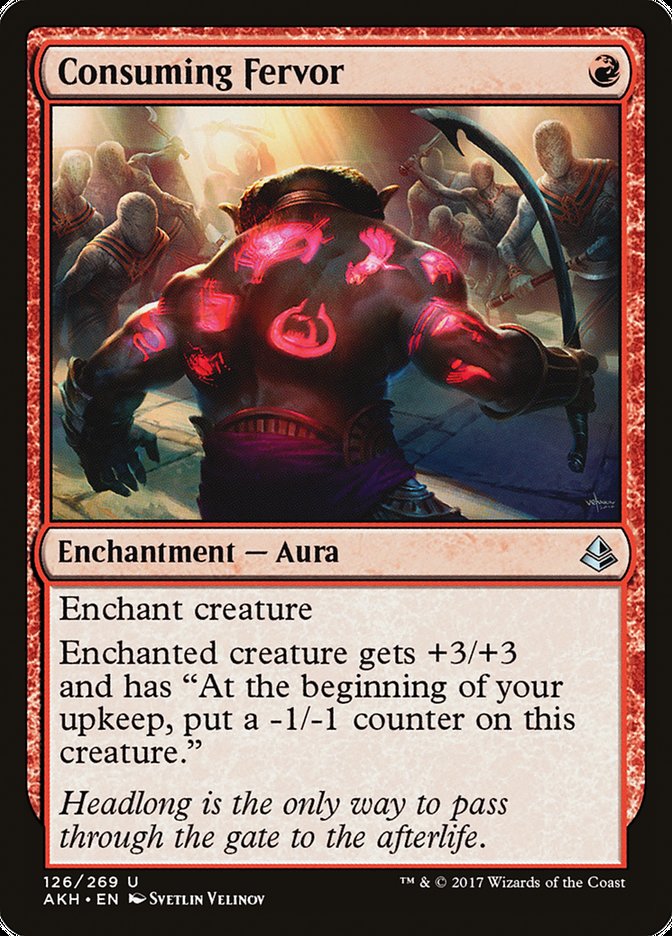 Consuming Fervor 126 (Amonkhet)  | Good Games Adelaide SA