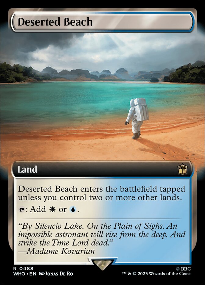 Deserted Beach 488 (Universes Beyond: Doctor Who)  | Good Games Adelaide SA